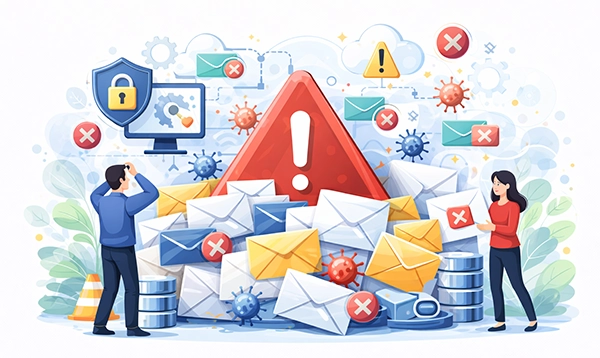 421-4.7.0 Unusual Rate of Unsolicited Mail Error