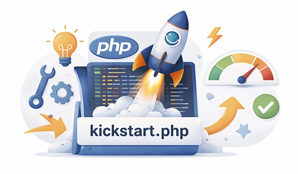 Akeeba Kickstart Interface for Website Restoration