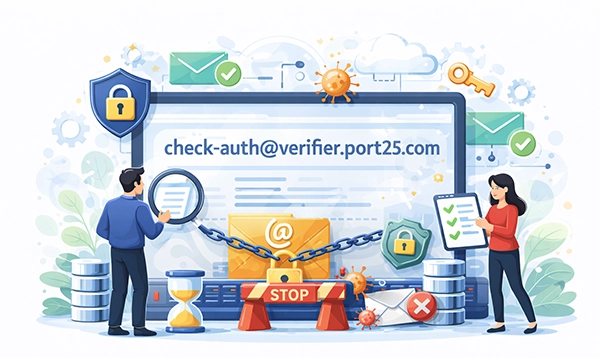 check-auth@verifier.port25.com Email Authentication Test