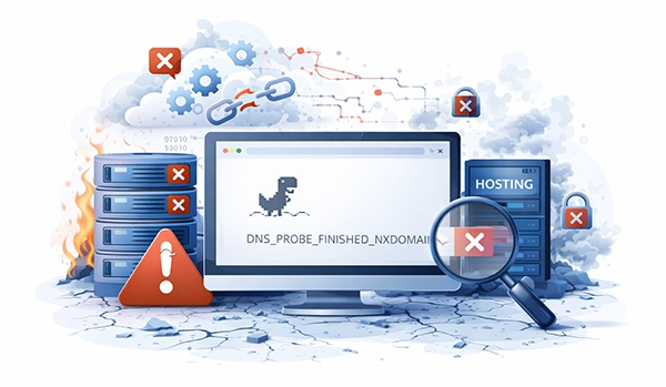 DNS_PROBE_FINISHED_NXDOMAIN Error Fix