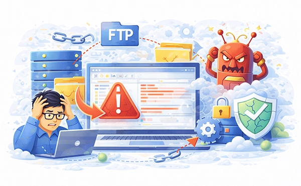 Firewall Blocking FTP Connection Error