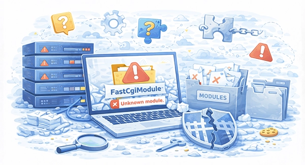 Fixing FastCgiModule Error in IIS