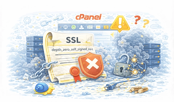 Fixing Self-Signed Certificate in cPanel