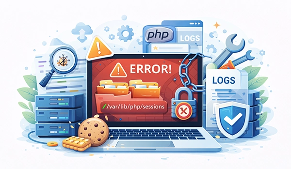 Fixing session_start() Permission Denied Error