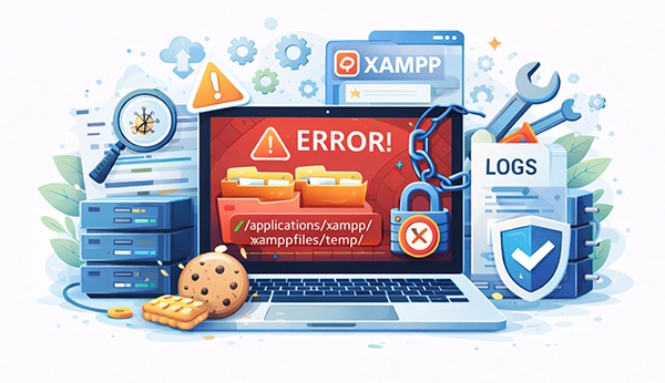 Fixing session_start() Permission Denied in XAMPP