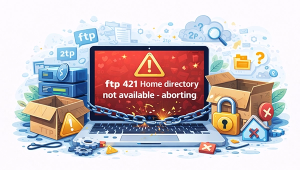Fix FTP 421 error by ensuring correct permissions