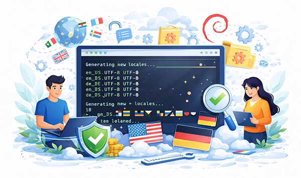 locale-gen Command on Debian