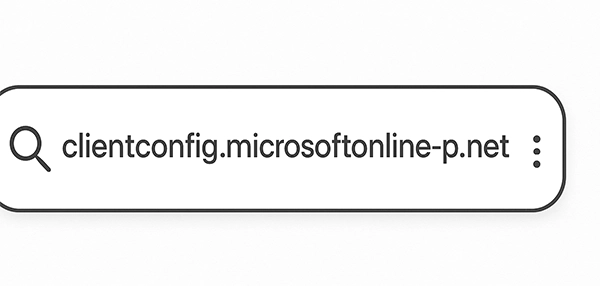 MSOID CNAME record clientconfig.microsoftonline-p.net