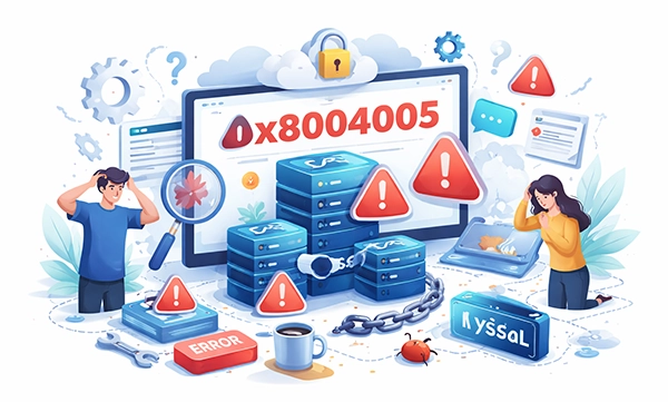 MySQL Error 0x80004005 Fix