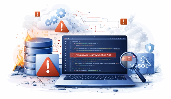 MySQL Error in mysql.php Line 53