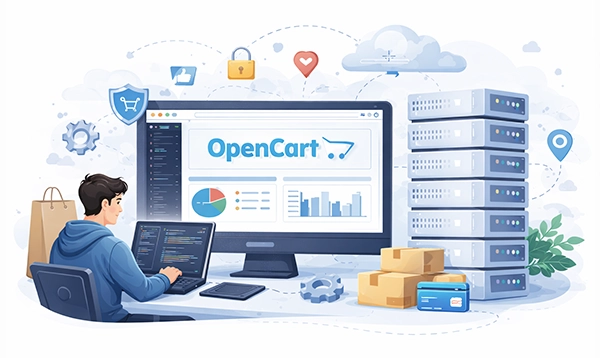 OpenCart installation and optimization on VPS