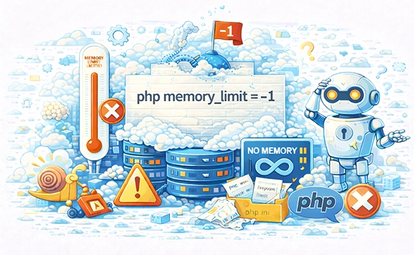 Modify php.ini to Set memory_limit = -1