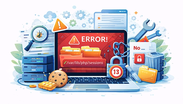 Fix PHP Session Permission Denied Error