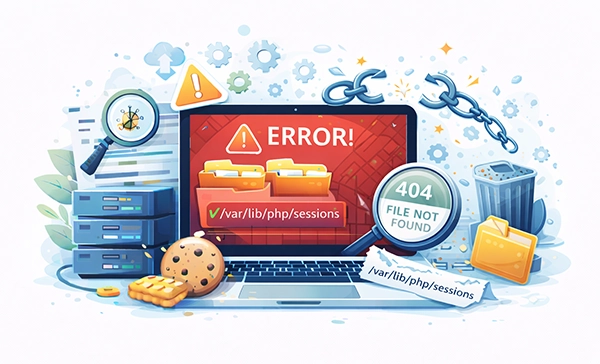 Fix PHP Session No Such File or Directory Error