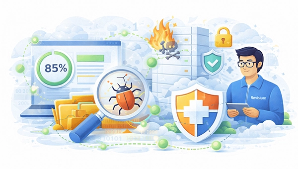 Revisium Antivirus Dashboard and Scanning Interface