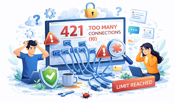 Shared IP Too Many Connections Fix