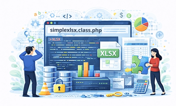 SimpleXLSX PHP Excel Reader Library