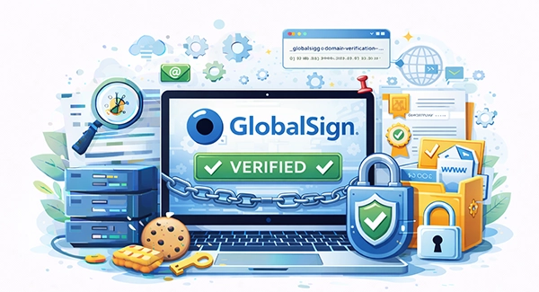 System administrator solving GlobalSign verification issue