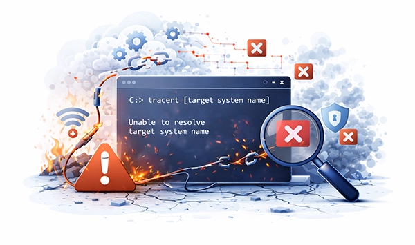 Verify Hostname for Tracert