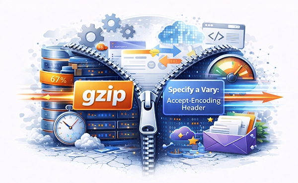 Specify Vary Accept-Encoding Header