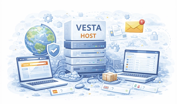 Vesta Control Panel installation on VPS server