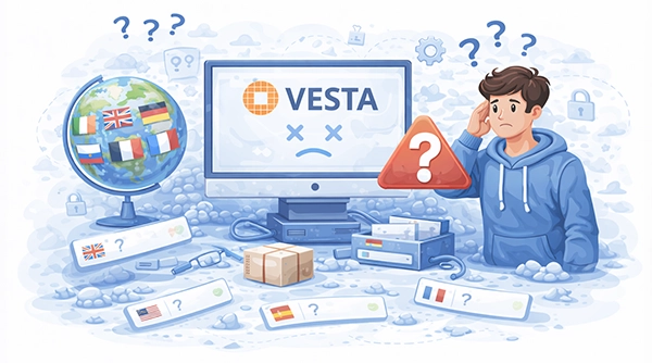 Fixing VestaCP Language Error