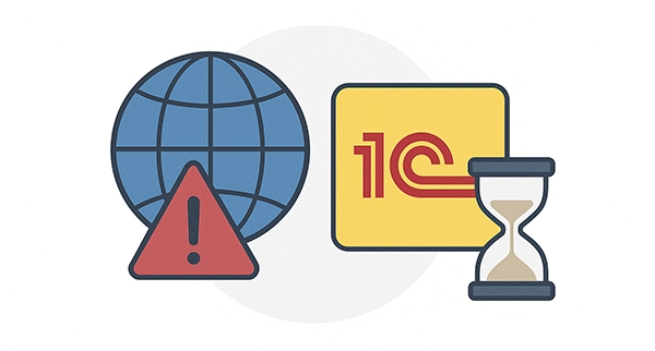 Ошибка времени ожидания в 1С