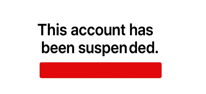Account Suspended   