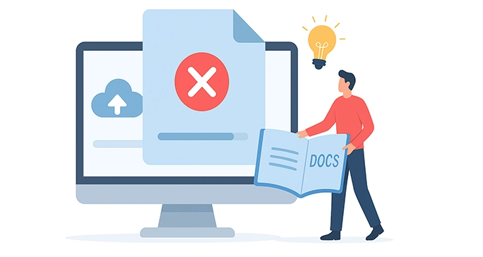 Ошибка размера загружаемого файла