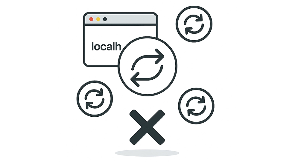 Ошибка переадресации на localhost