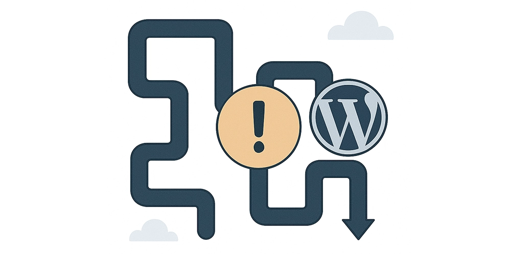 Ошибка переадресации в WordPress
