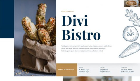 DIVI templates